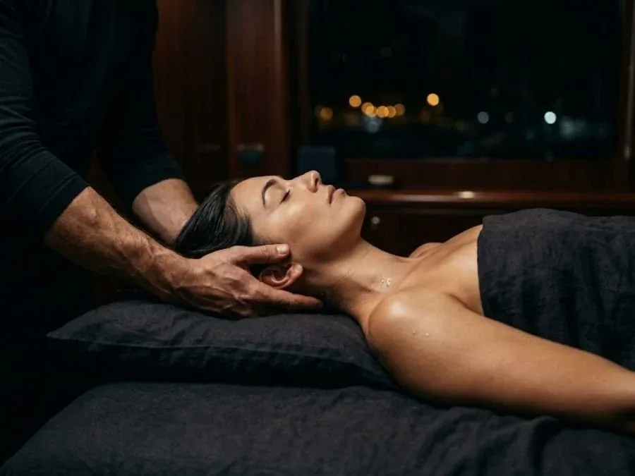 Deep relaxation massage at home in Monaco