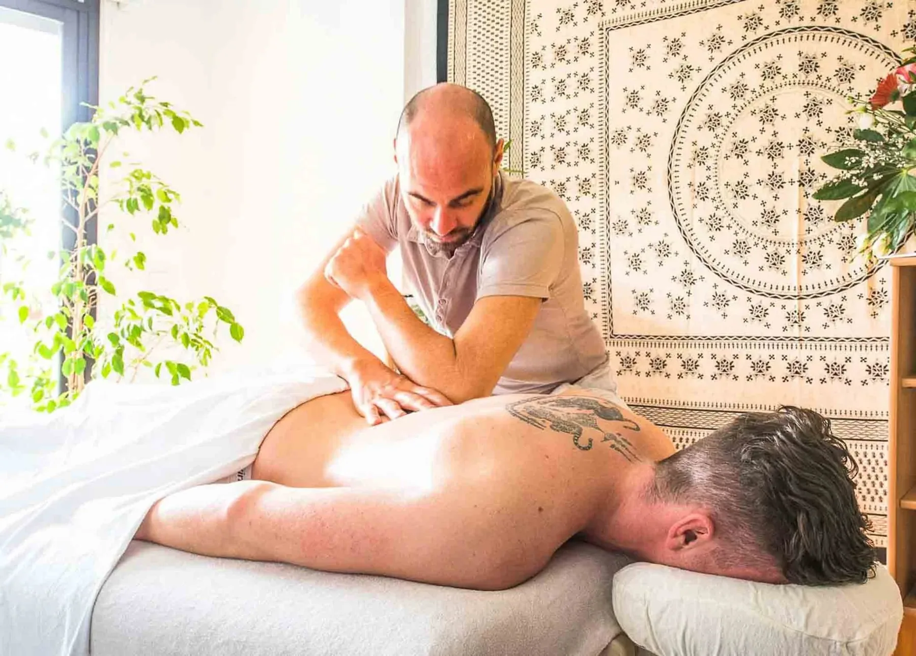 Sports massage in Nice